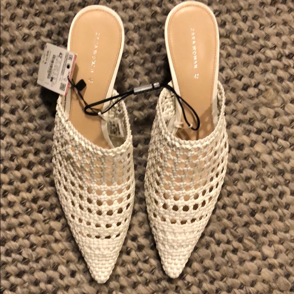 Zara heeled mule